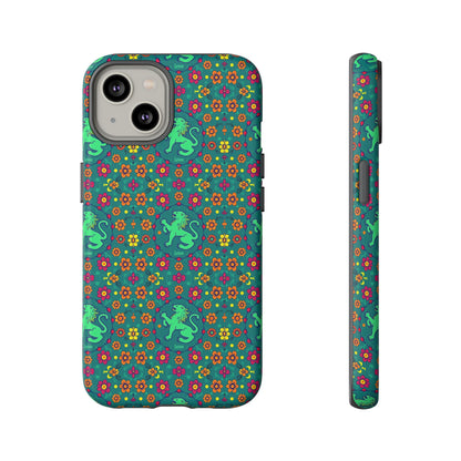 Tough Cases, Leo, Zodiac v3, Flower Pattern