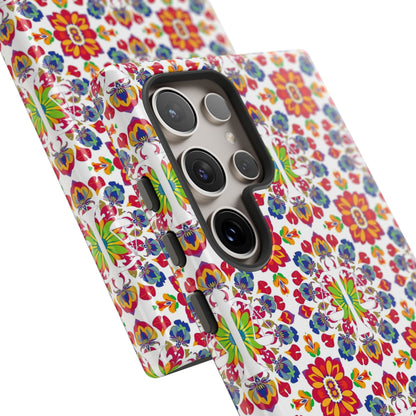 Tough Cases, Libra, Zodiac v1, Flower Pattern