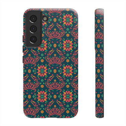 Tough Cases, Cancer, Zodiac v4, Flower Pattern