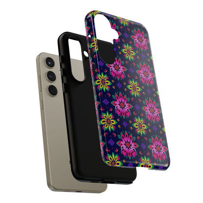 Tough Cases, Scorpio, Zodiac v4, Flower Pattern