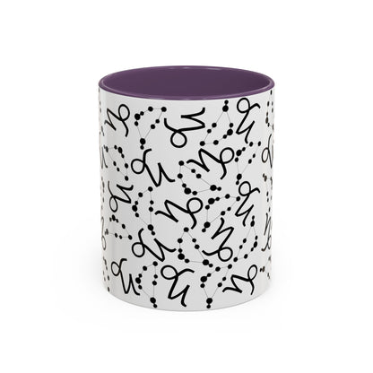 Accent Coffee Mug with the Capricorn sign (11, 15oz)