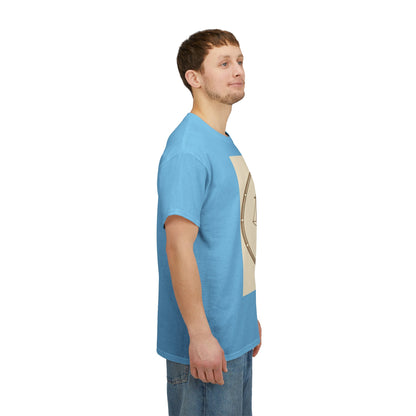 Unisex Heavy Cotton T-Shirt, Libra Goddess v1, Zodiac Design