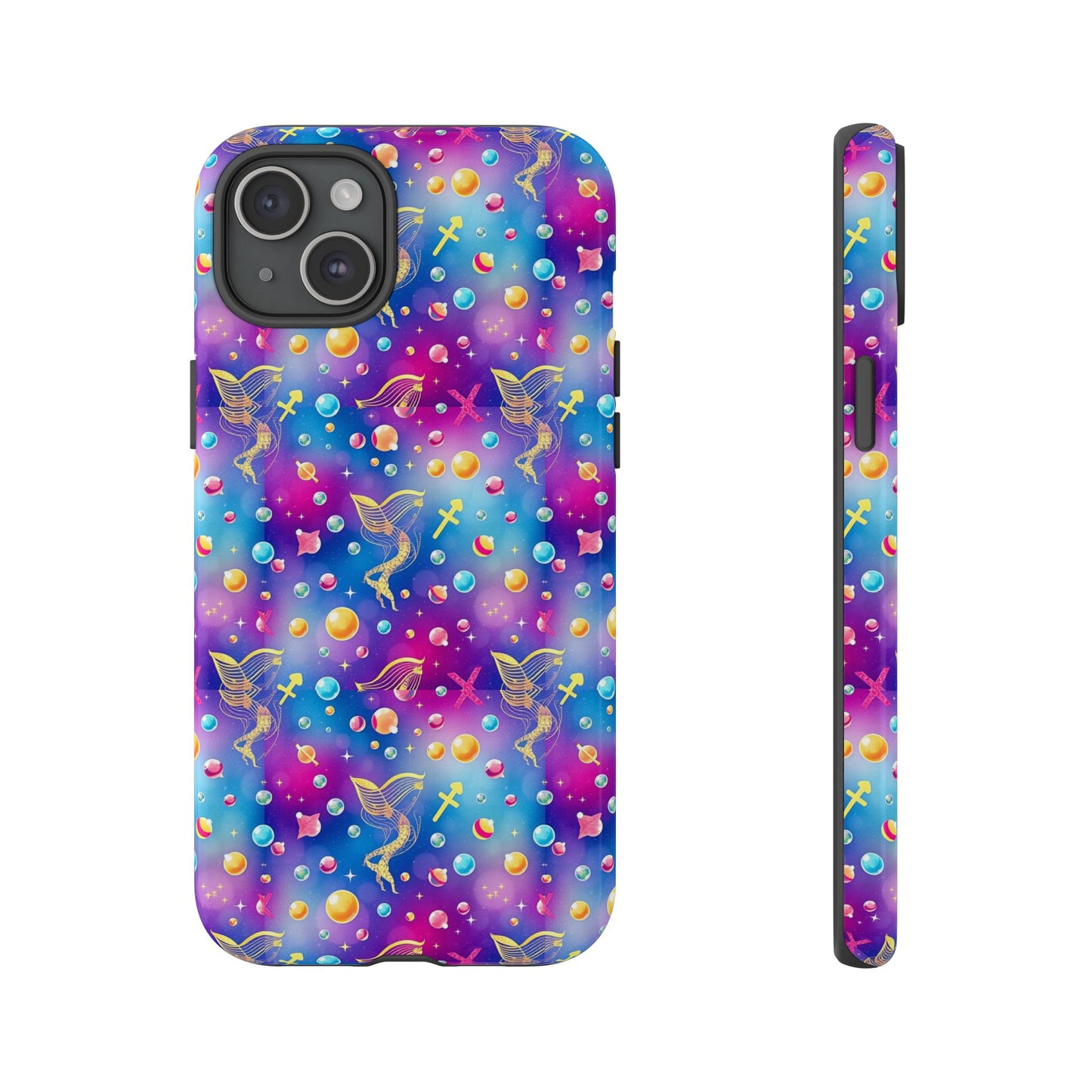 Tough Cases, Sagittarius, Zodiac v3, Bubble Pattern