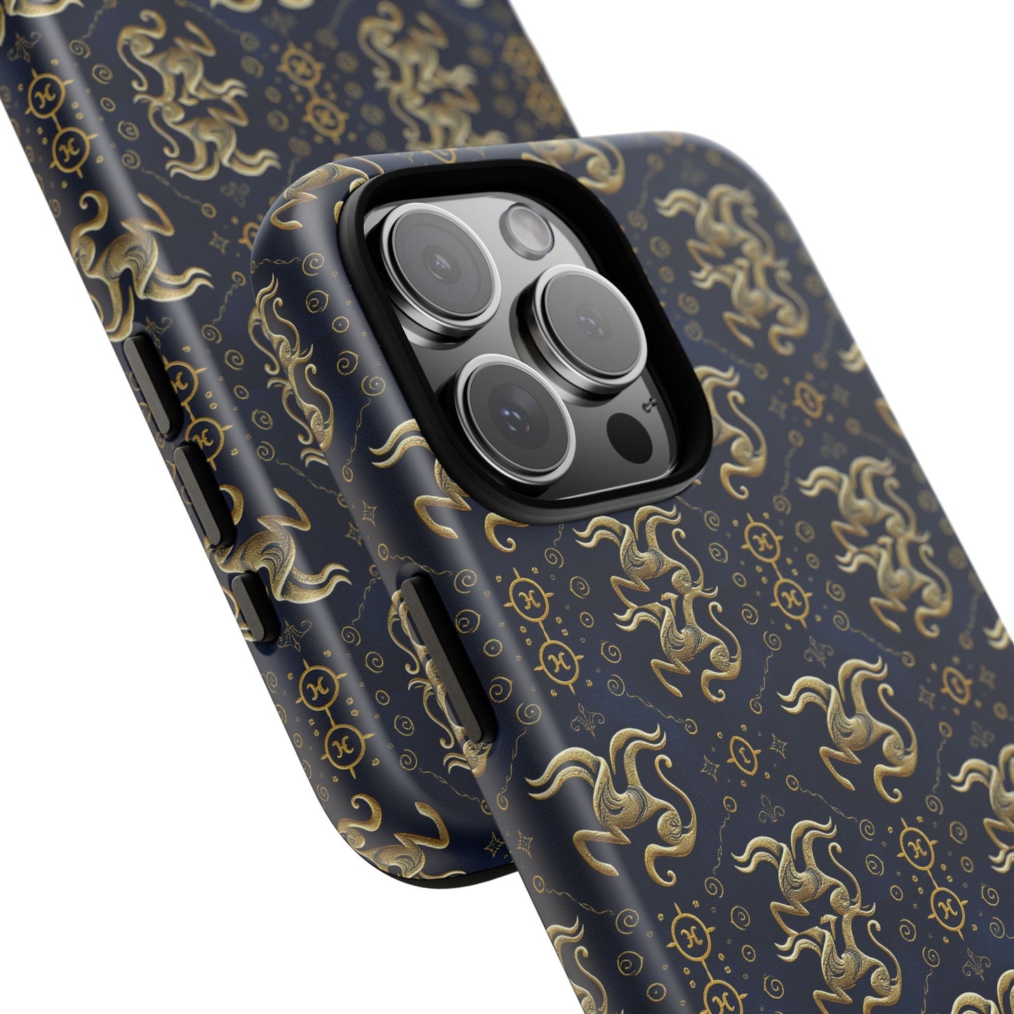 Tough Cases, Aquarius, Zodiac v2, Metal Pattern