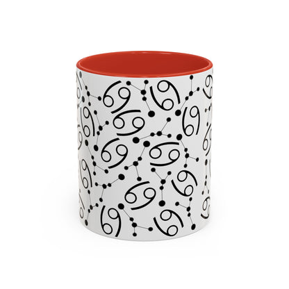 Accent Coffee Mug with the Cancer sign (11, 15oz)