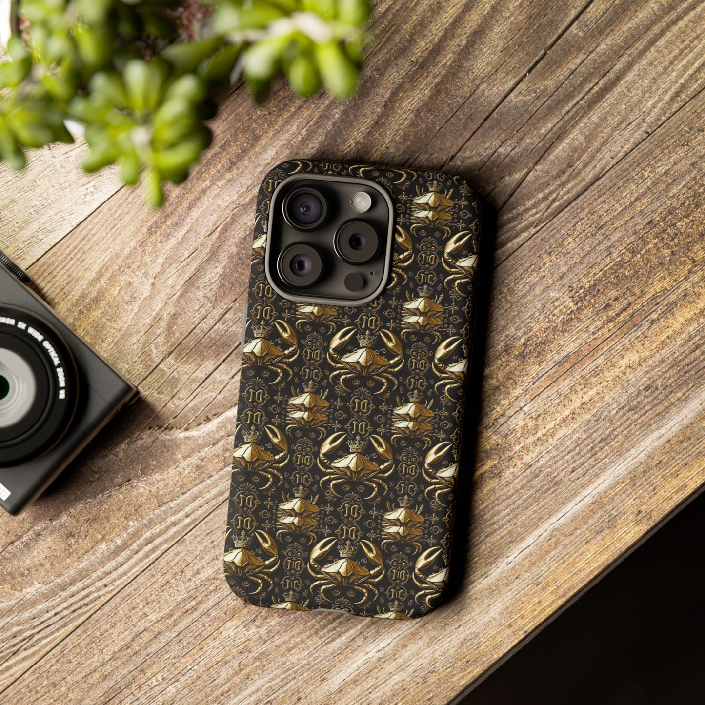 Tough Cases, Cancer, Zodiac, Metal Pattern