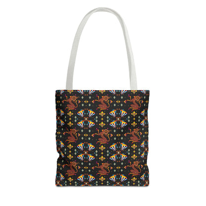 Tote Bag (AOP), Virgo, Zodiac, Jewel Pattern