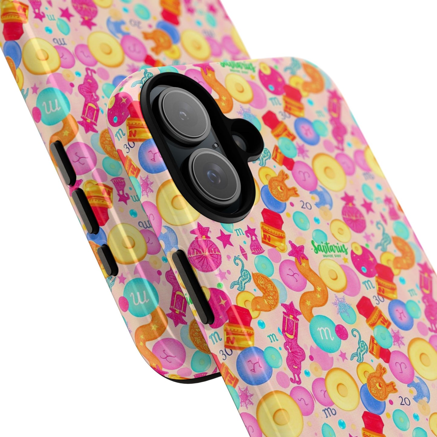 Tough Cases, Sagittarius, Zodiac v2, Bubble Pattern