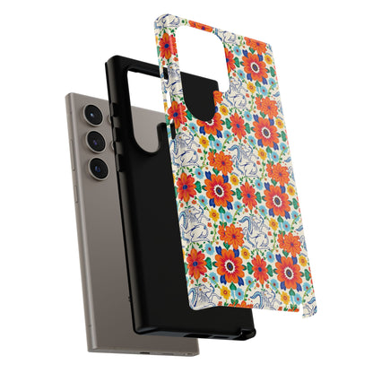 Tough Cases, Virgo, Zodiac v4, Flower Pattern