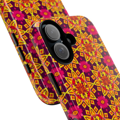 Tough Cases, Scorpio, Zodiac v1, Flower Pattern