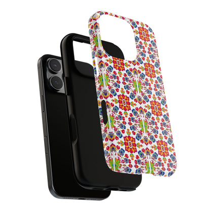 Tough Cases, Libra, Zodiac v1, Flower Pattern