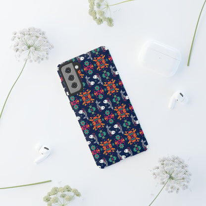 Tough Cases, Pisces, Zodiac, Flower Pattern