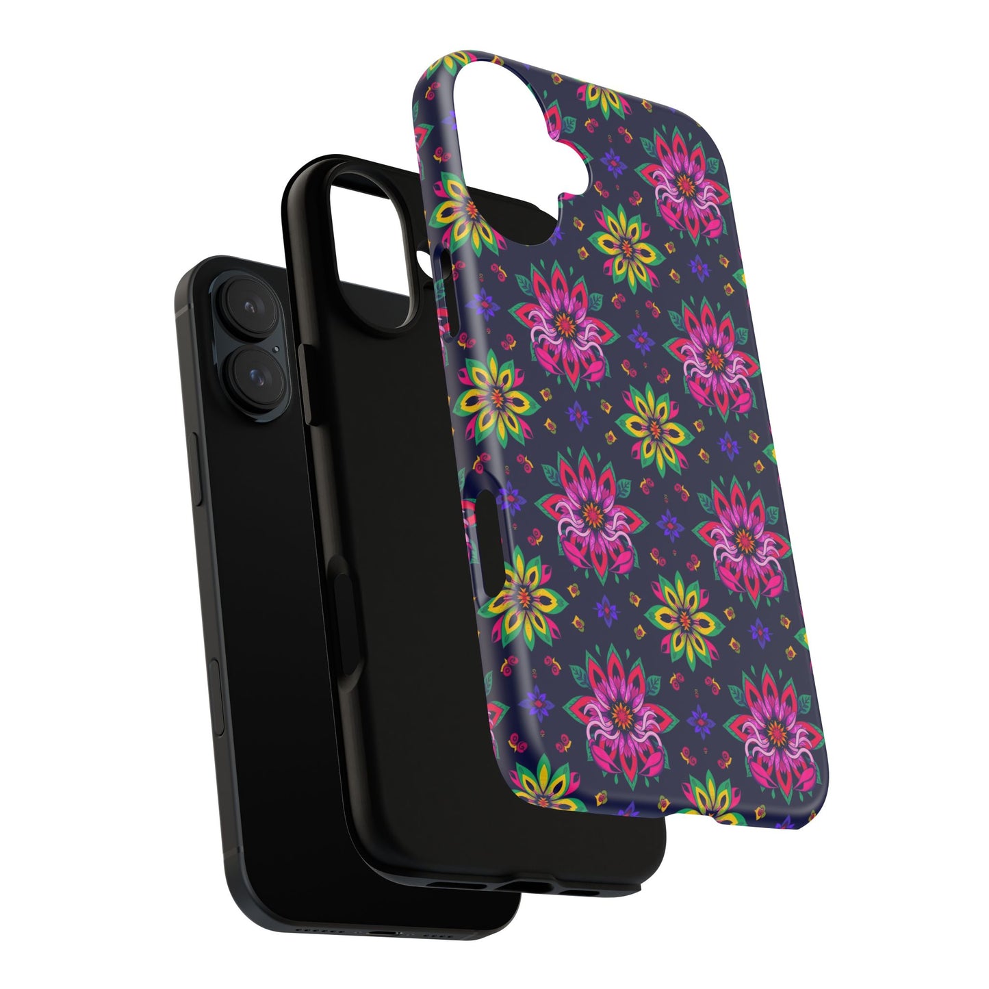 Tough Cases, Scorpio, Zodiac v4, Flower Pattern