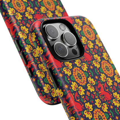 Tough Cases, Virgo, Zodiac v2, Flower Pattern