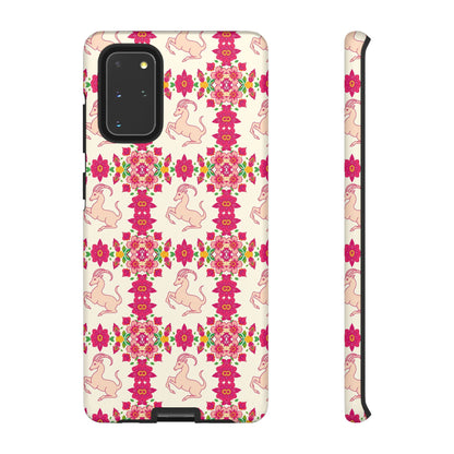 Tough Cases, Capricorn, Zodiac v3, Flower Pattern