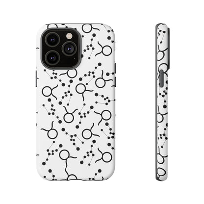 Tough Cases with the Taurus Zodiac sign for iPhone, Samsung Galaxy, and Google Pixel devices