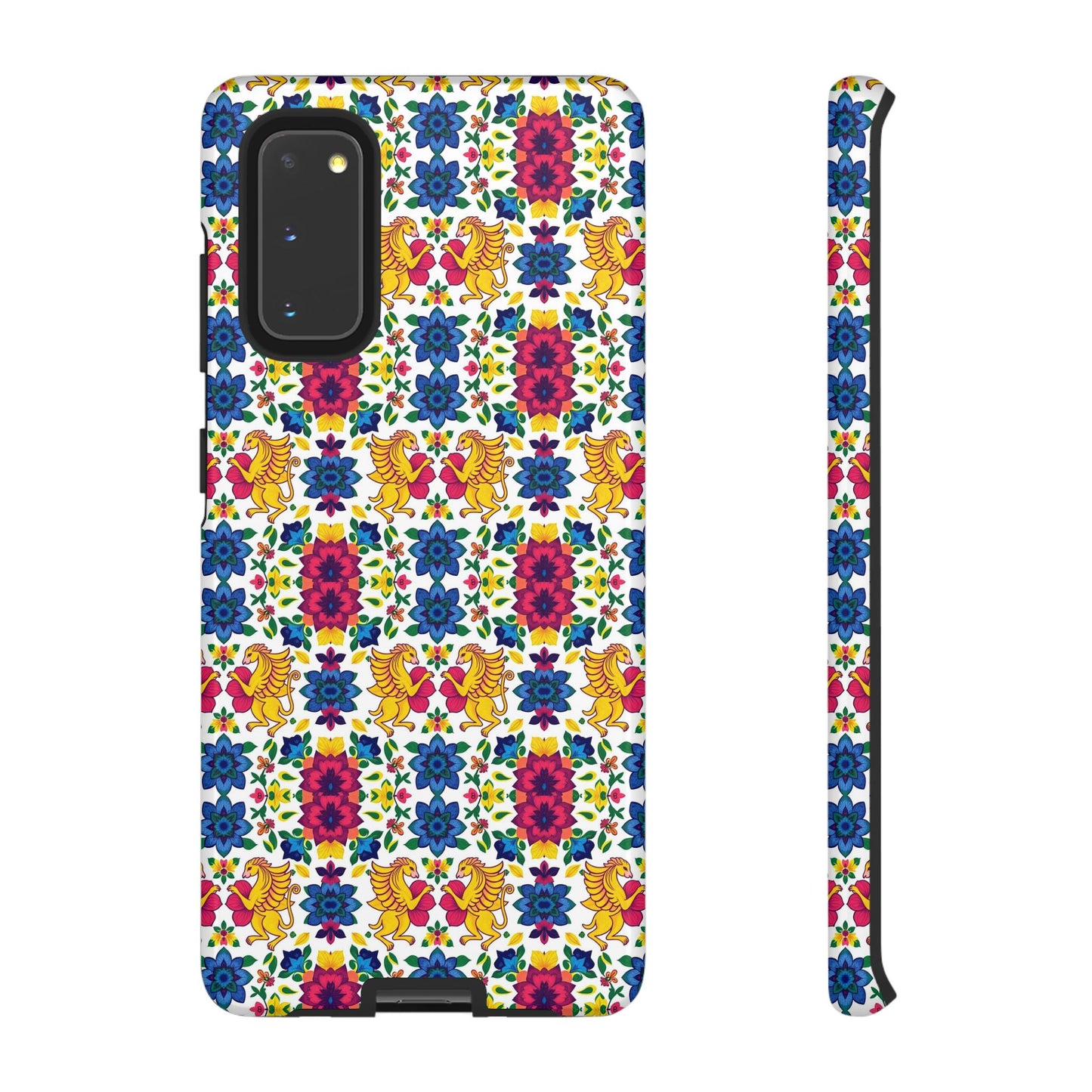 Tough Cases, Gemini, Zodiac, Flower Pattern