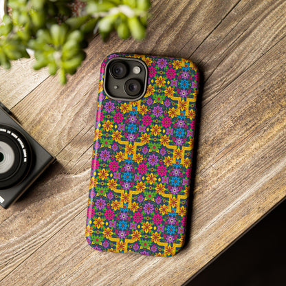 Tough Cases, Gemini, Zodiac v3, Flower Pattern