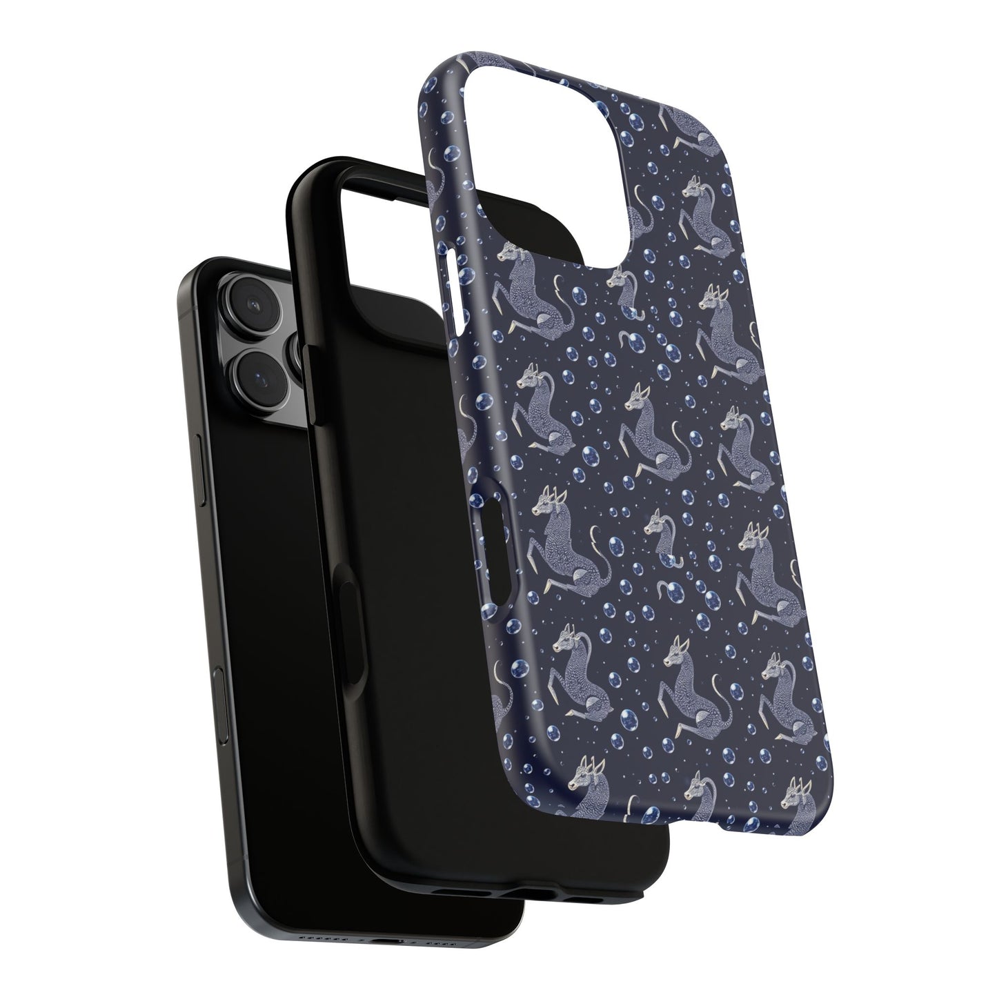 Tough Cases, Capricorn, Zodiac v2, Bubble Pattern