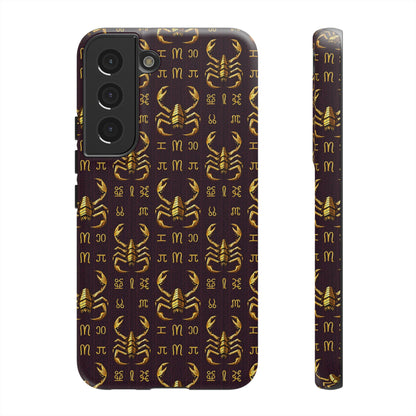 Tough Cases, Scorpio, Zodiac v2, Metal Pattern
