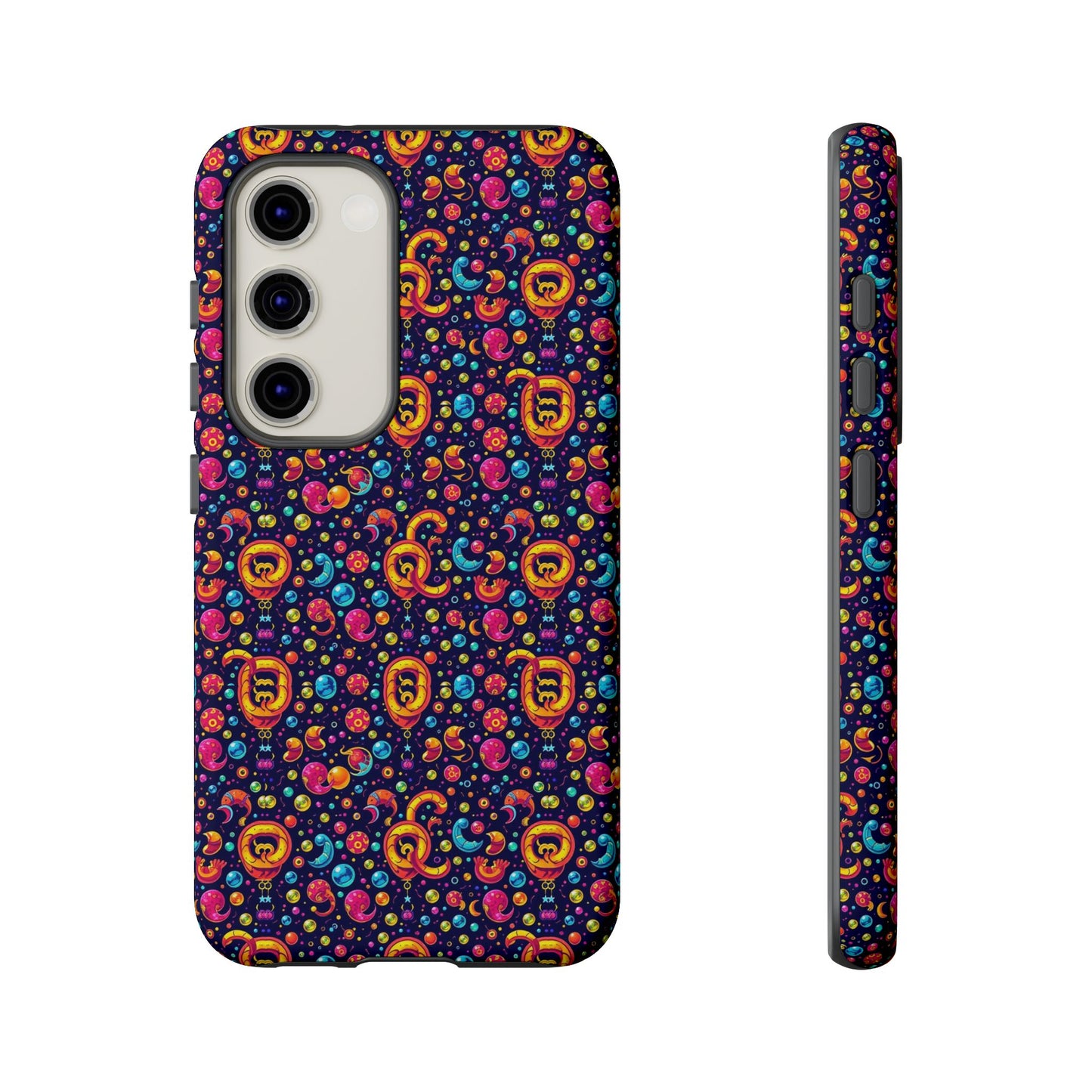 Tough Cases, Aquarius, Zodiac v1, Bubble Pattern