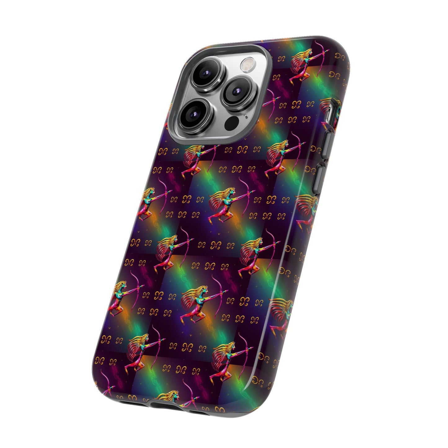 Tough Cases, Sagittarius, Zodiac v1, Metal Pattern
