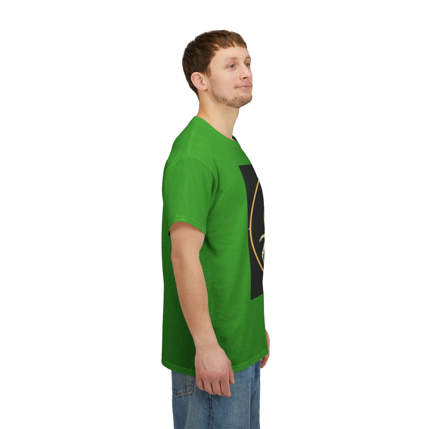 Unisex Heavy Cotton T-Shirt, Scorpio King, Print Art, Zodiac Design