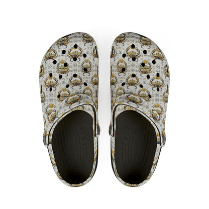 EVA Foam Rubber Shoes, (AOP), Cancer, Zodiac v2, Pattern