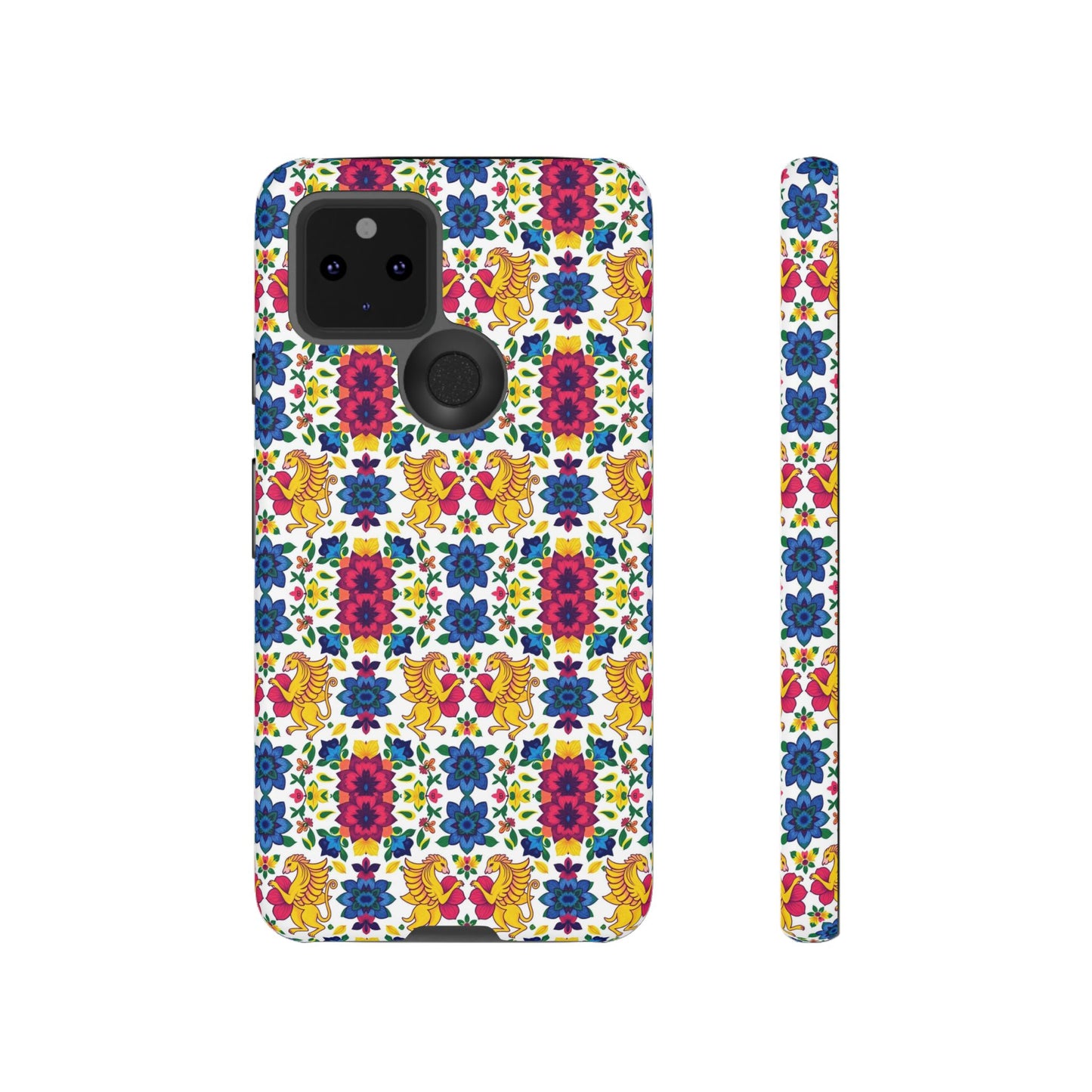 Tough Cases, Gemini, Zodiac, Flower Pattern