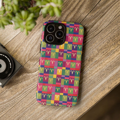 Tough Cases, Aries, Zodiac v1, Shape Pattern