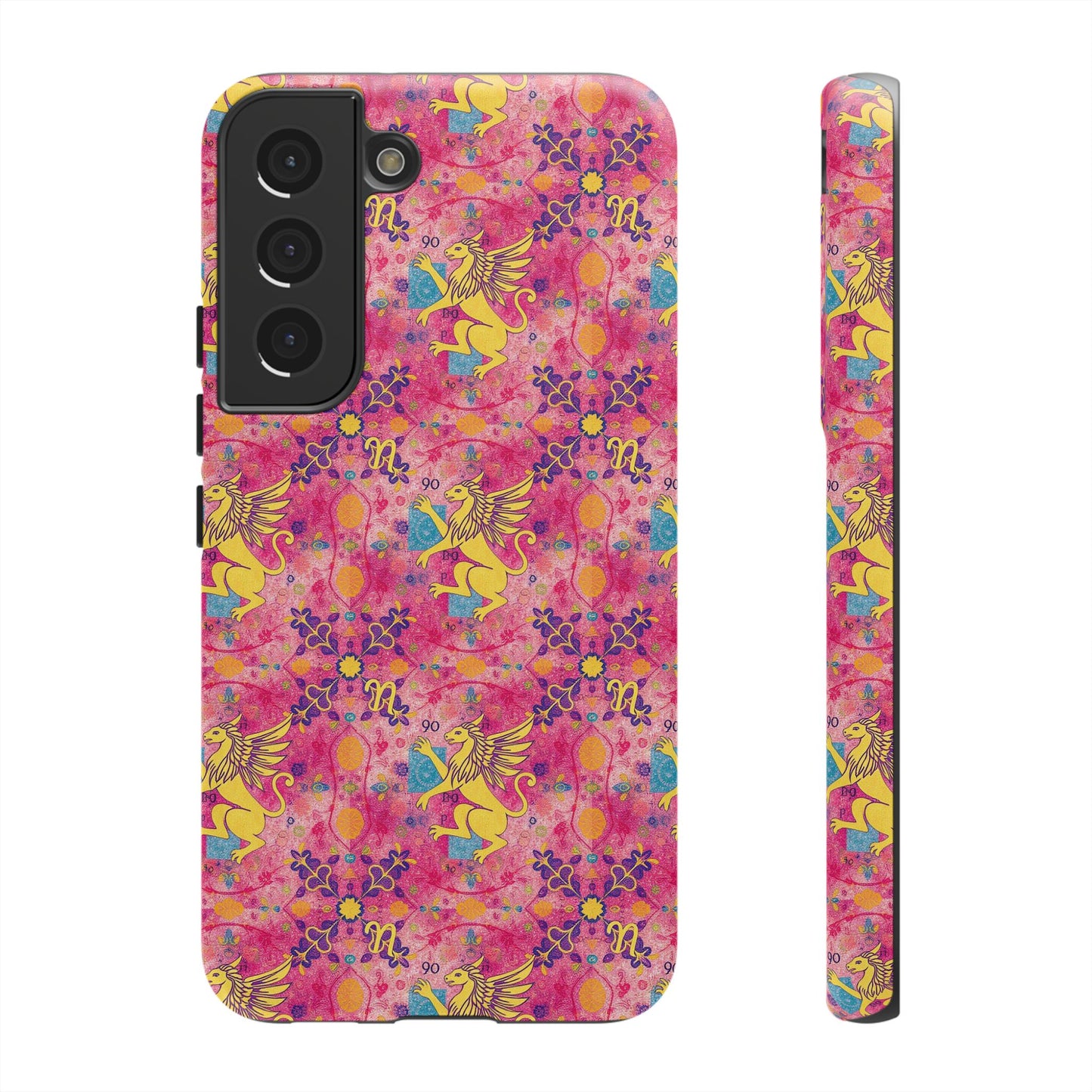 Tough Cases, Virgo, Zodiac, Metal Pattern