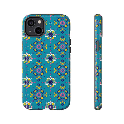 Tough Cases, Libra, Zodiac v2, Flower Pattern