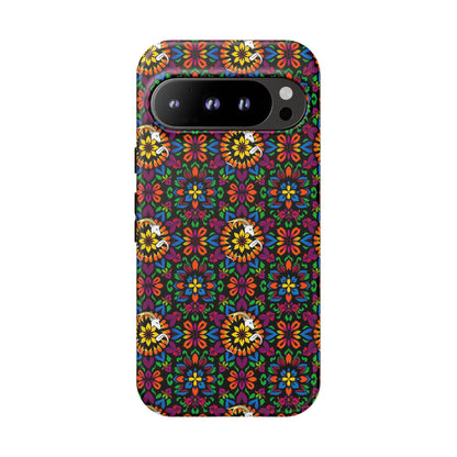 Tough Cases, Capricorn, Zodiac v2, Flower Pattern