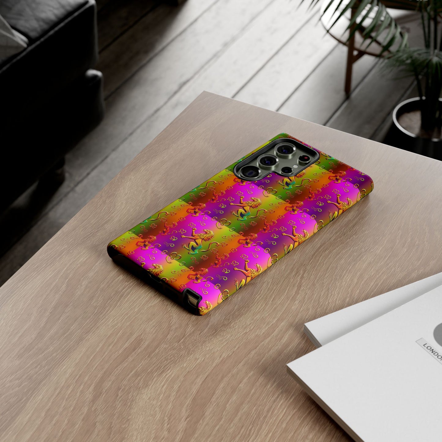 Tough Cases, Leo, Zodiac v1, Metal Pattern