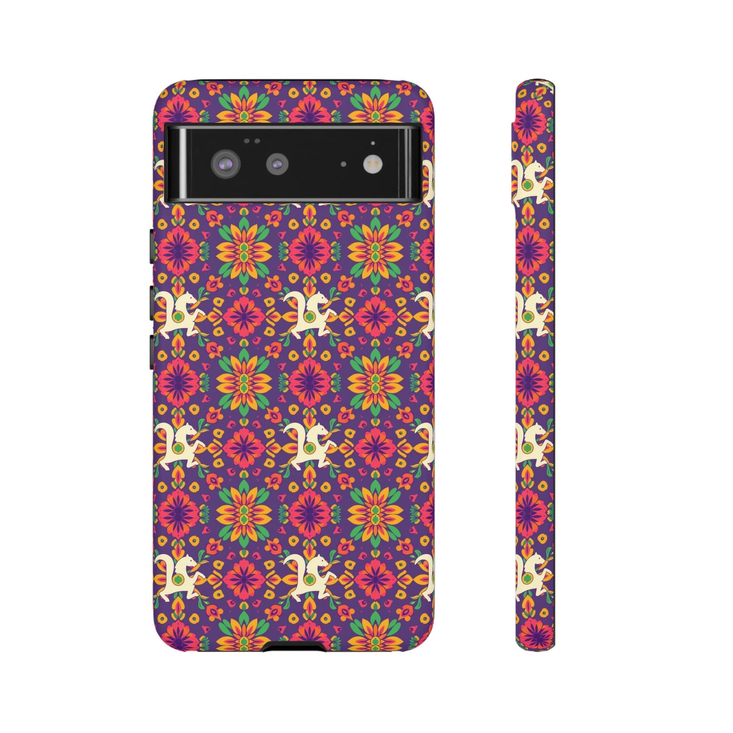 Tough Cases, Aquarius, Zodiac v1, Flower Pattern
