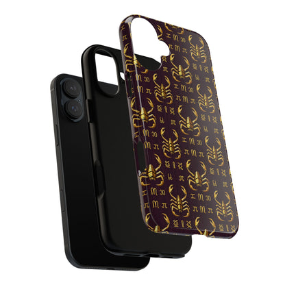 Tough Cases, Scorpio, Zodiac v2, Metal Pattern