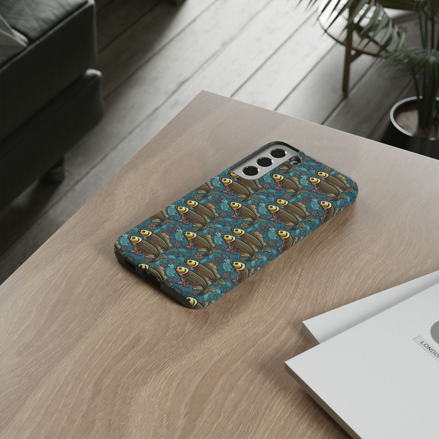 Tough Cases, Pisces, Zodiac v1, Metal Pattern