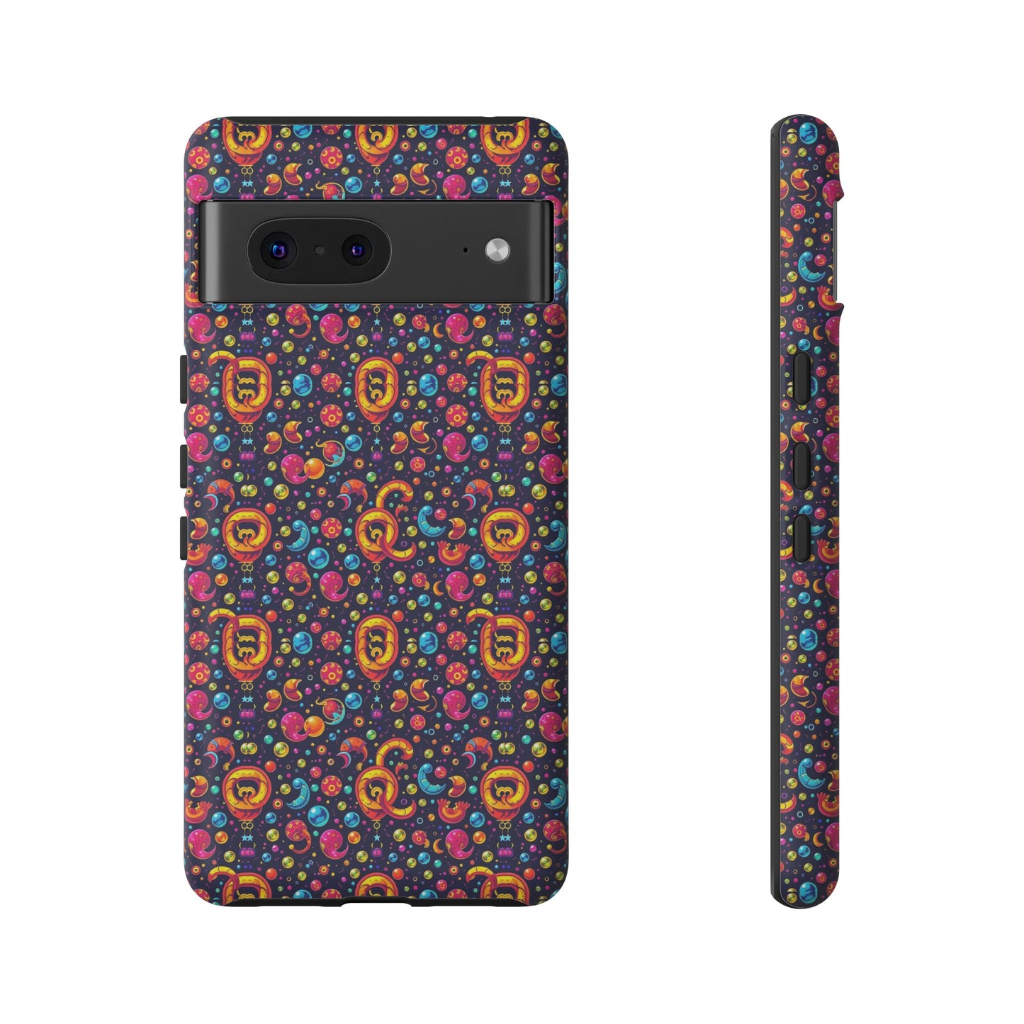 Tough Cases, Aquarius, Zodiac v1, Bubble Pattern