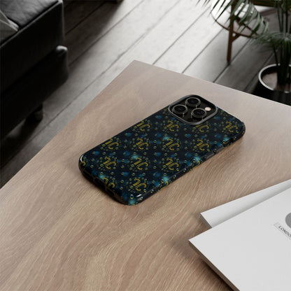 Tough Cases, Aquarius, Zodiac v2, Bubble Pattern
