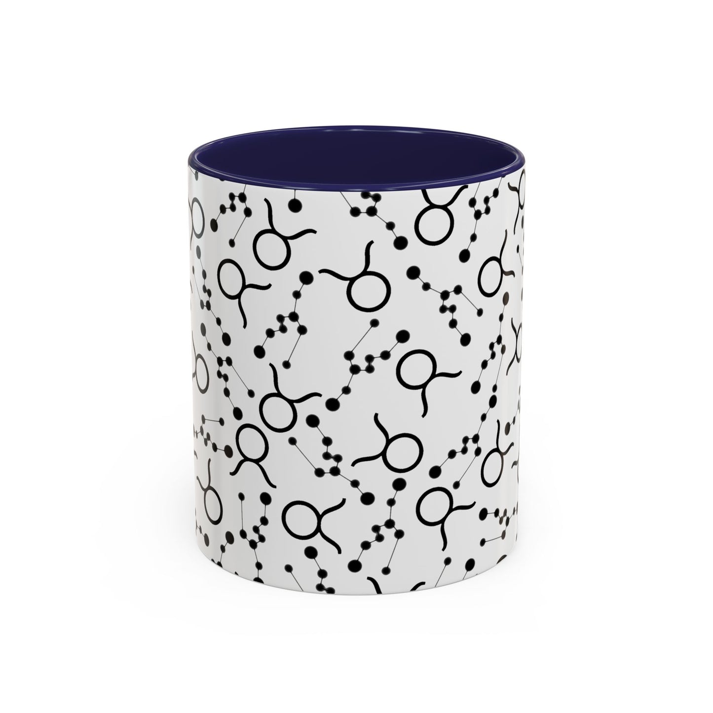 Accent Coffee Mug with the Taurus Zodiac sign (11, 15oz)
