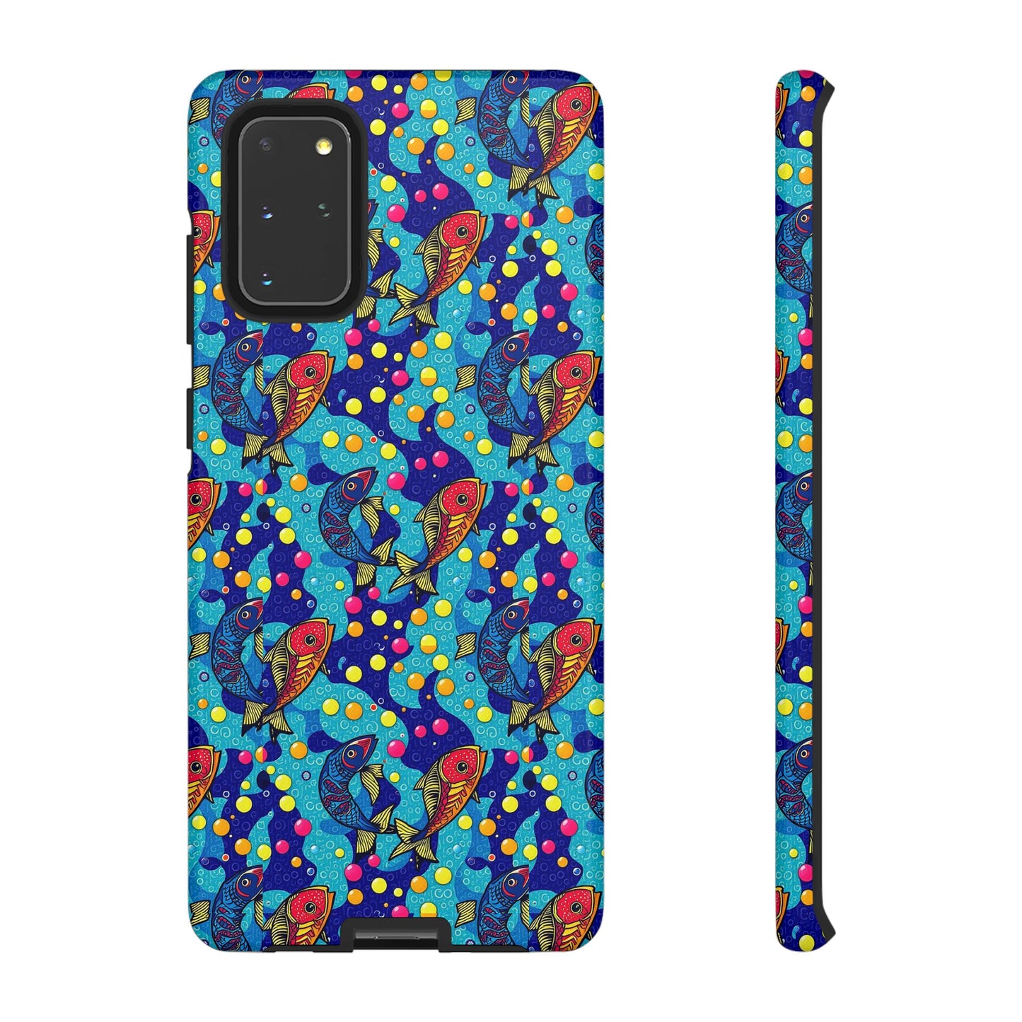 Tough Cases, Pisces, Zodiac v2, Bubble Pattern