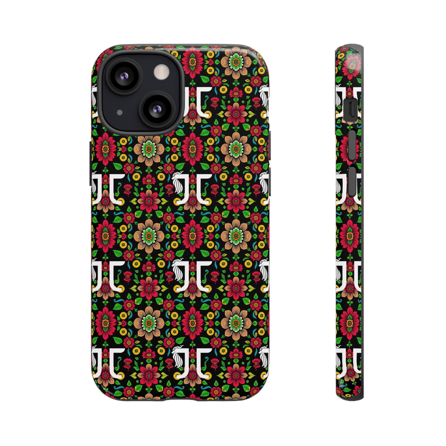 Tough Cases, Gemini, Zodiac v4, Flower Pattern