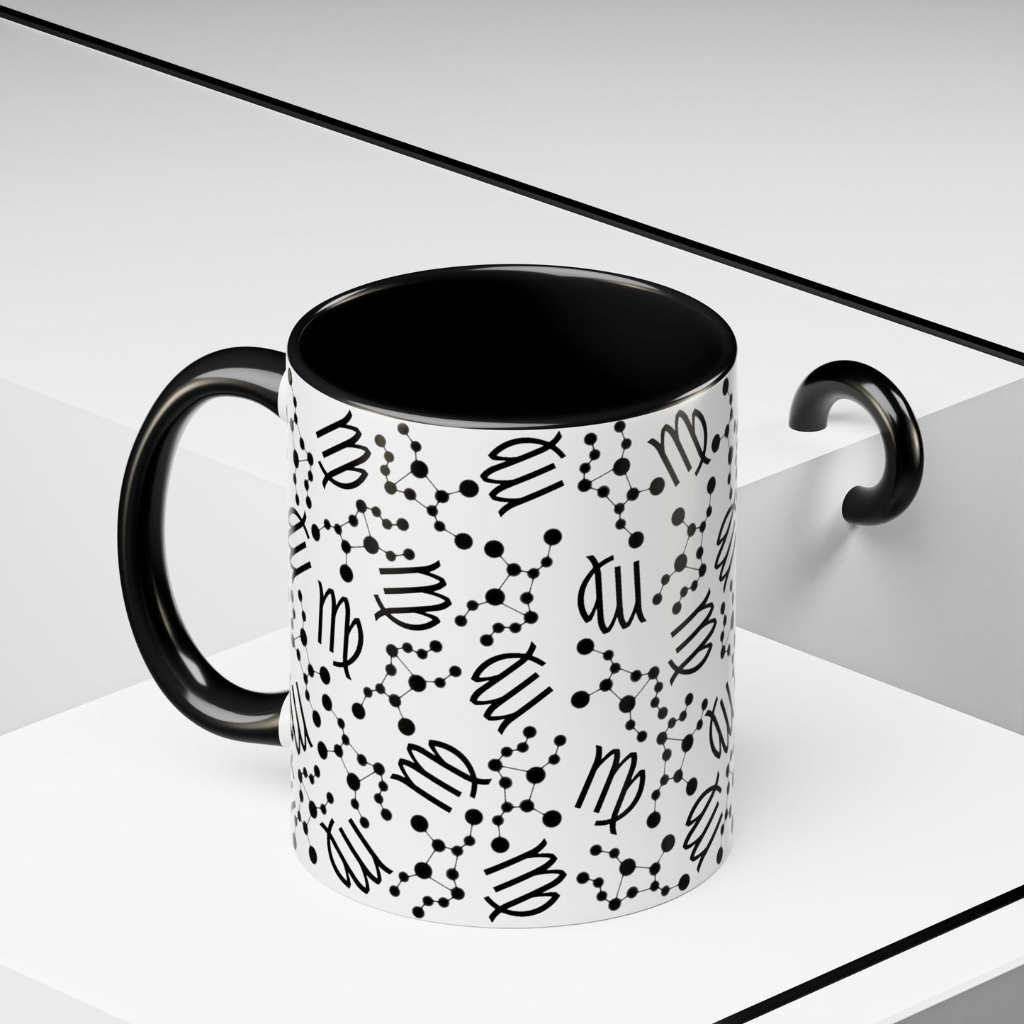 Accent Coffee Mug with the Virgo sign (11, 15oz)