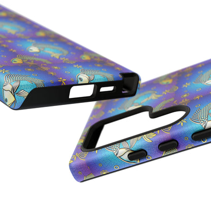 Tough Cases, Pisces, Zodiac v2, Metal Pattern