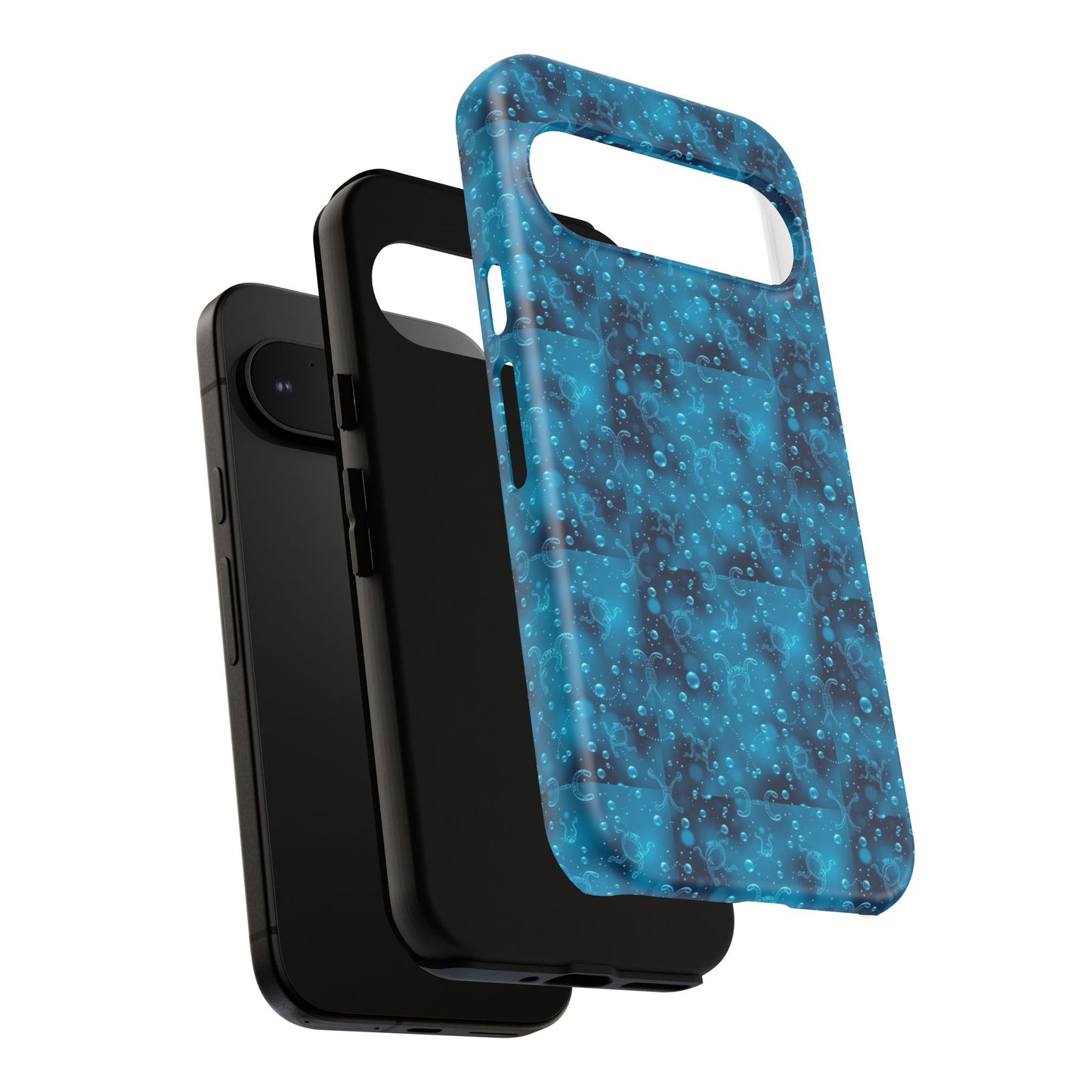 Tough Cases, Aquarius, Zodiac v3, Bubble Pattern