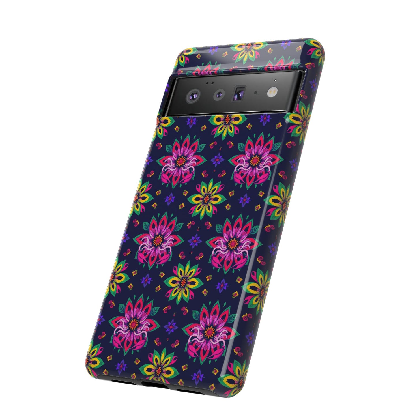 Tough Cases, Scorpio, Zodiac v4, Flower Pattern