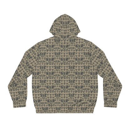 Full-Zip Hoodie (AOP), Aries, Zodiac v2, Pattern