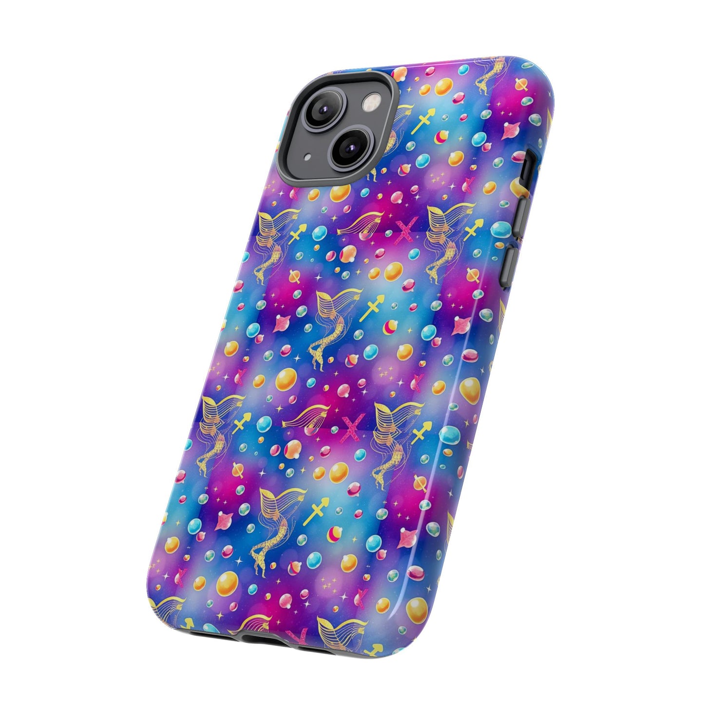 Tough Cases, Sagittarius, Zodiac v3, Bubble Pattern