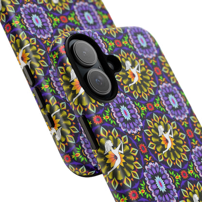 Tough Cases, Sagittarius, Zodiac v1, Flower Pattern