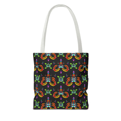 Tote Bag (AOP), Aries, Zodiac, Jewel Pattern